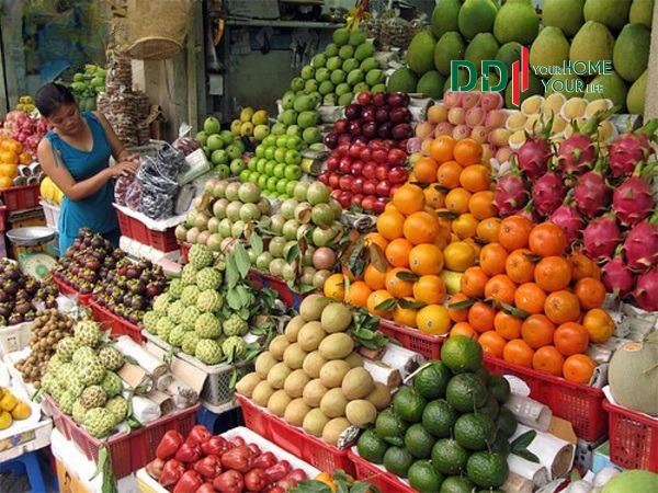 Kinh doanh cửa hàng trái cây gần chợ sẽ mang lại cho nguồn thu nhập cao