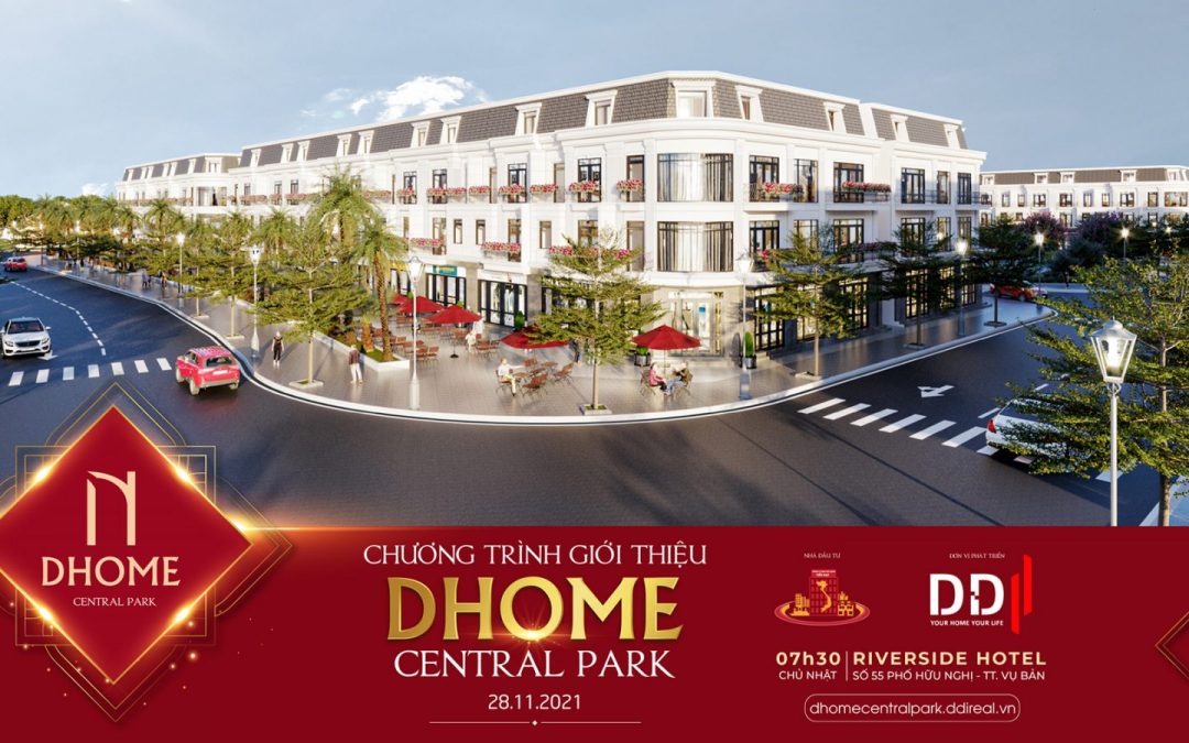 DDI chính thức giới thiệu DHome Central Park tại thị trường Lạc Sơn