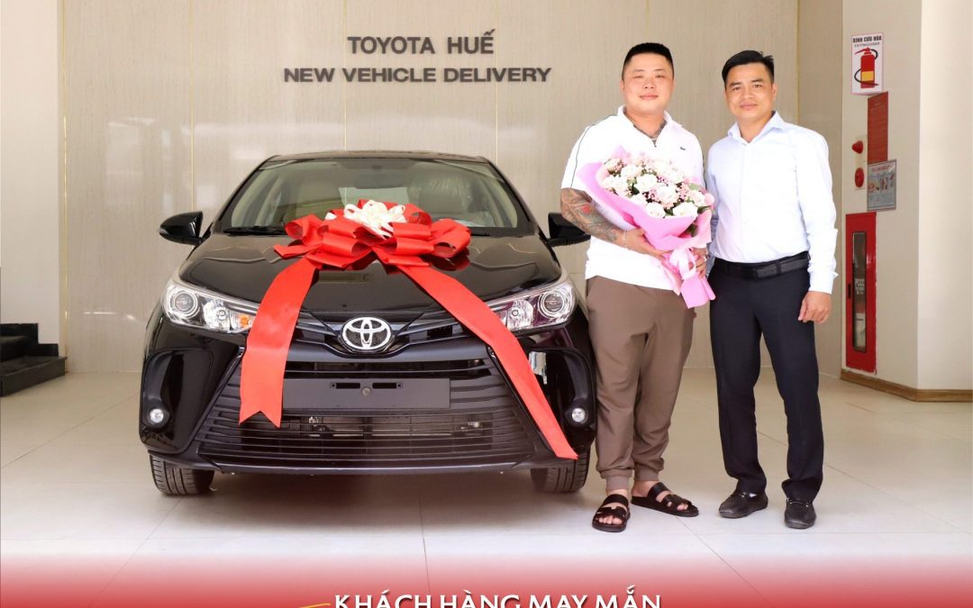 DDI và Toyota Huế chính thức bàn giao xe Toyota Vios cho khách hàng