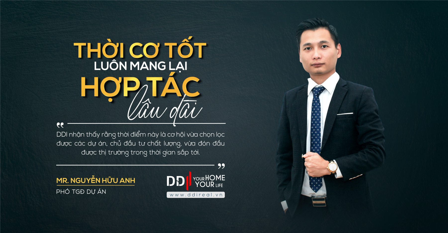 Ông Nguyễn Hữu Anh - Phó Tổng Giám đốc DDI
