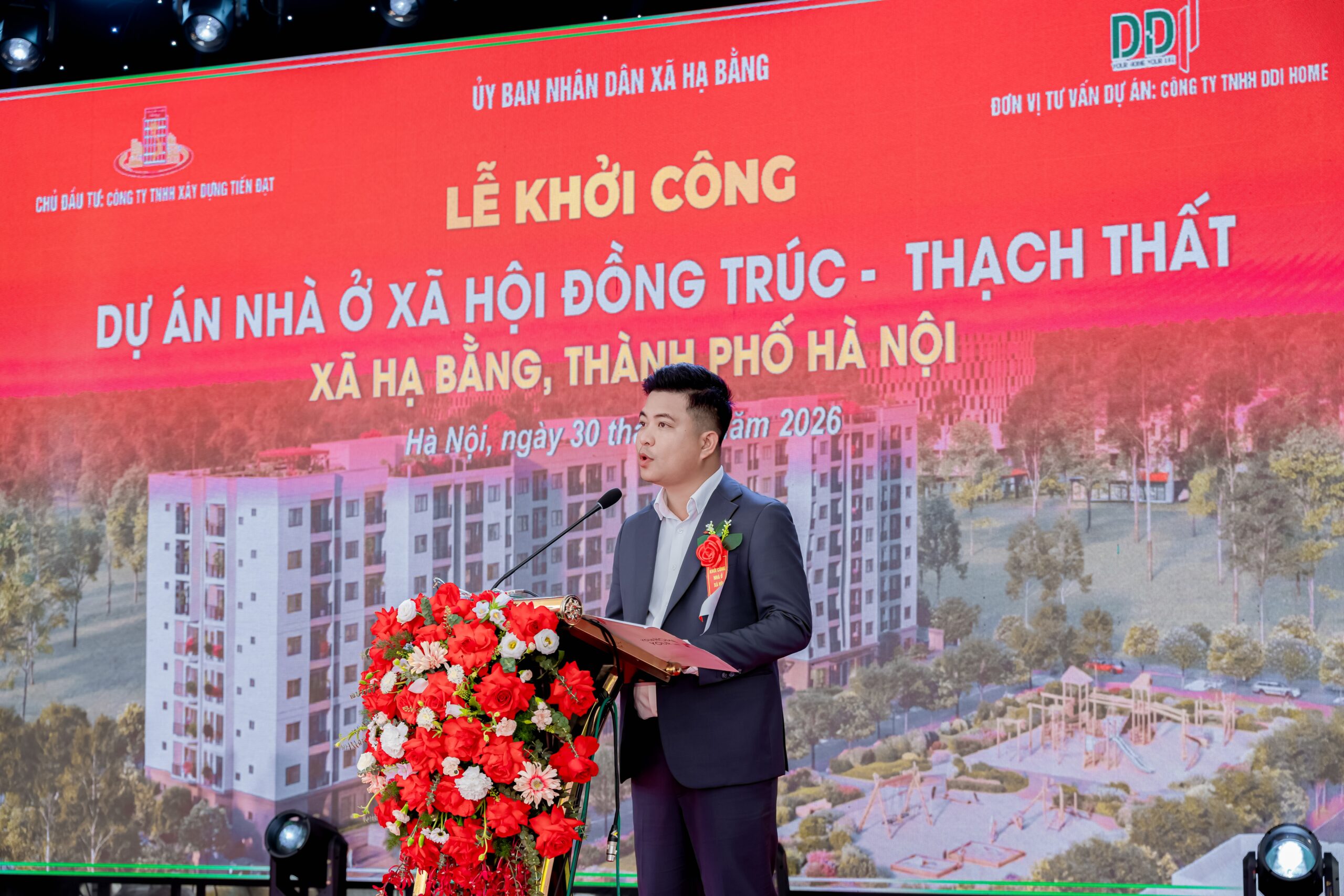 Lễ khởi công dự án nhà ở xã hội Đồng Trúc