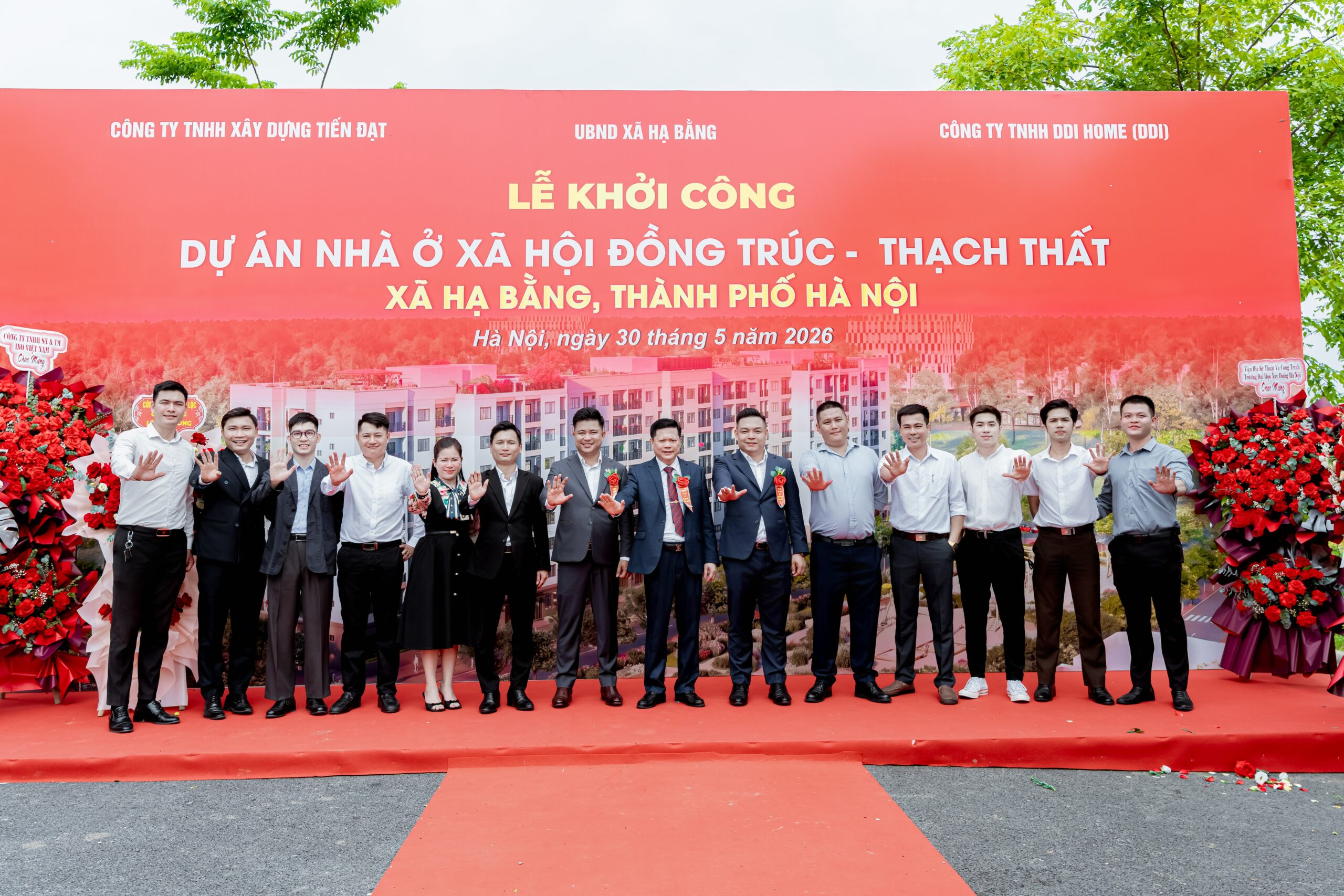 Lễ khởi công dự án nhà ở xã hội Đồng Trúc