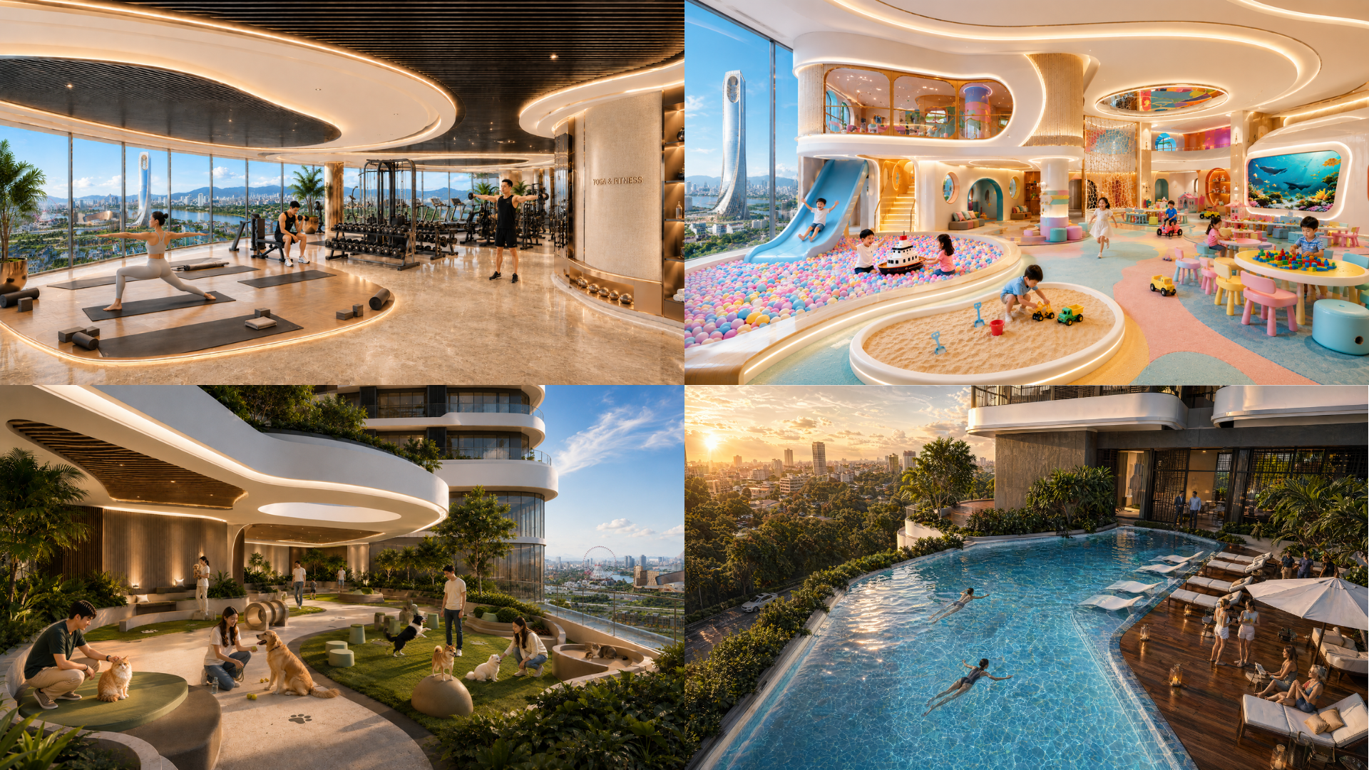 Hệ tiện ích chuẩn 5 sao tại The Meridian Đà Nẵng