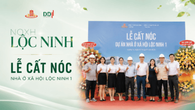 LỄ CẤT NÓC NOXH LỘC NINH 1