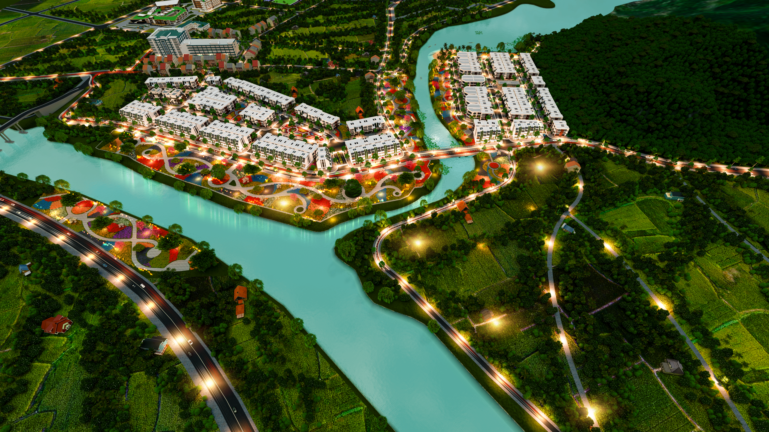 Chine RiverSide, Khu đô thị đáng sống